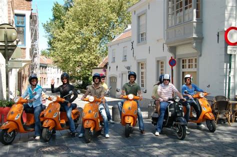 vespa tour brugge|Vespa Tours (scooter rental)